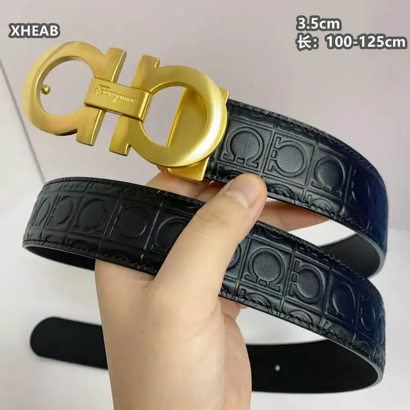 Ferragamo belt 35mmX100-125cm 8L154